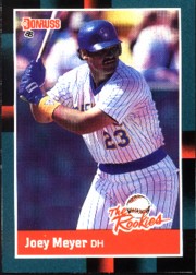 1988 Donruss Rookies Baseball Cards    038      Joey Meyer
